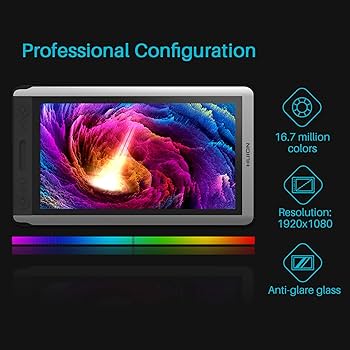 HUION Kamvas GT-156(2021)タブレット タッチ可 15.6 Amazon.com: HUION KAMVAS GT-156HDV2 Drawing Monitor Pen